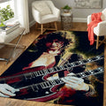 Jimmy Page Semi Abstract Compilation Musik Teppich, Teppiche - Outdoor Teppich, Teppich Wohnzimmer, Küchenteppich, Kinderzimmer, Modern