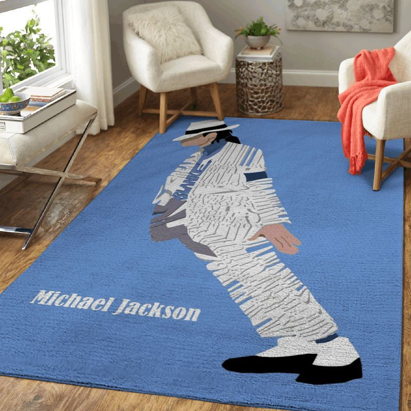 Michael Jackson US-amerikanischer Popsänger Teppich, Teppiche - Outdoor Teppich, Teppich Wohnzimmer, Küchenteppich, Kinderzimmer, Modern