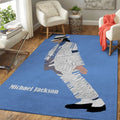 Michael Jackson US-amerikanischer Popsänger Teppich, Teppiche - Outdoor Teppich, Teppich Wohnzimmer, Küchenteppich, Kinderzimmer, Modern