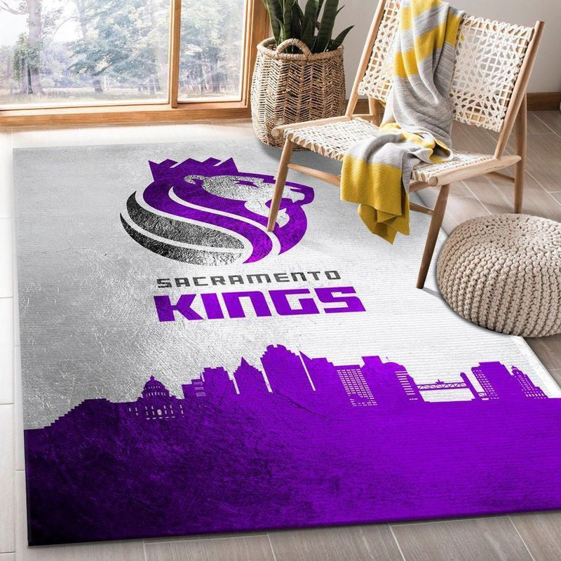 Sacramento Kings NBA 8 Teppich, Teppiche - Outdoor Teppich, Teppich Wohnzimmer, Küchenteppich, Kinderzimmer, Modern