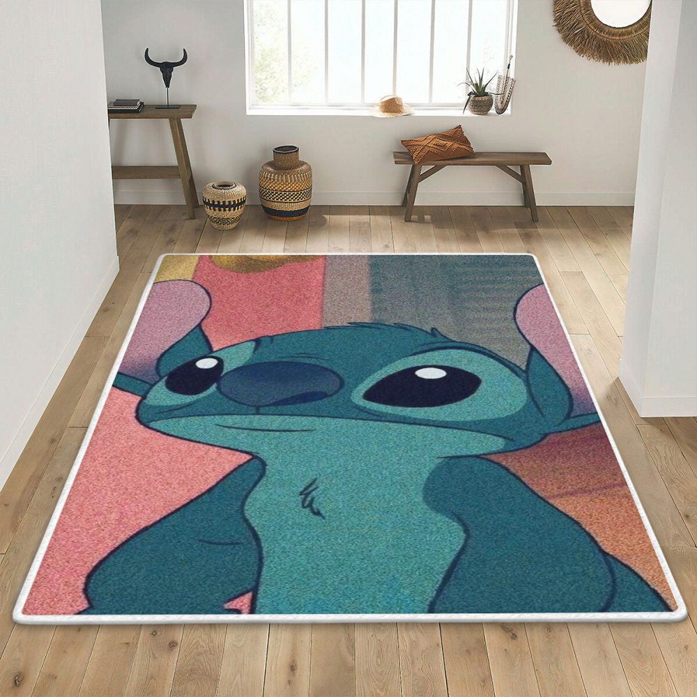 Lilo und Stich 001 Teppich, Teppiche - Outdoor Teppich, Teppich Wohnzimmer, Küchenteppich, Kinderzimmer, Modern