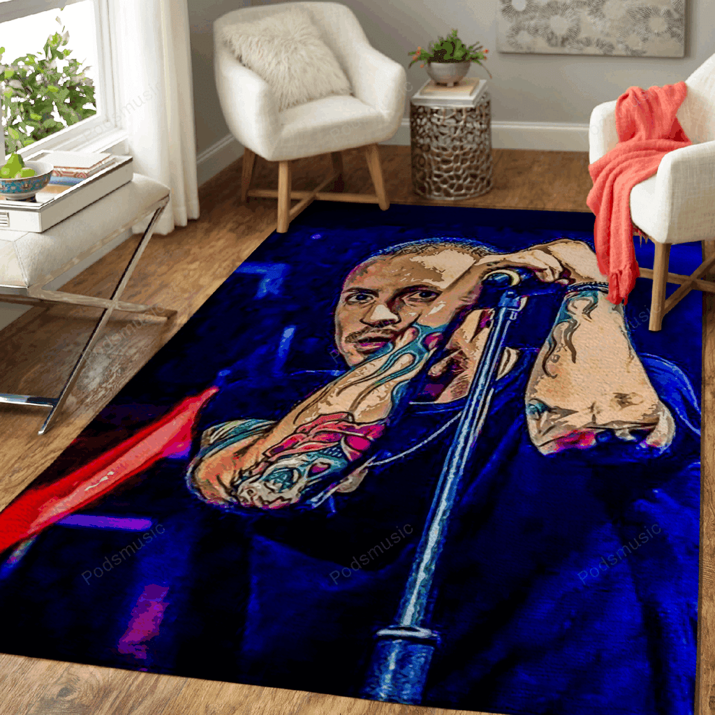 Linkin Park 6 Musik für Fans Teppich, Teppiche - Outdoor Teppich, Teppich Wohnzimmer, Küchenteppich, Kinderzimmer, Modern