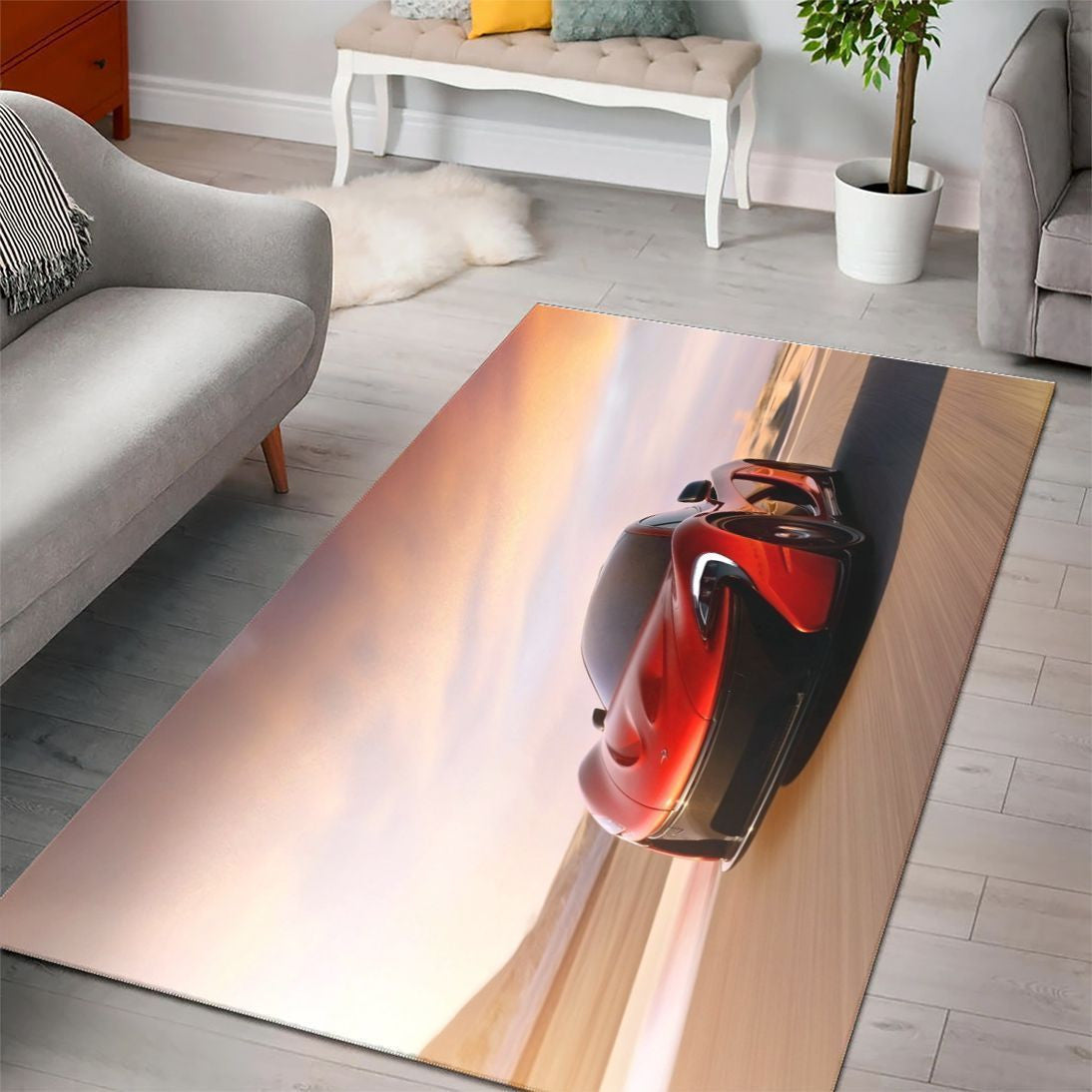 Mclaren Super Cars Fn210210 Bereich Teppich, Teppiche - Outdoor Teppich, Teppich Wohnzimmer, Küchenteppich, Kinderzimmer, Modern