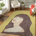 Lisa von Black Pink Musiker Teppich, Teppiche - Outdoor Teppich, Teppich Wohnzimmer, Küchenteppich, Kinderzimmer, Modern