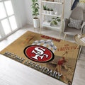 San Francisco 49Ers NFL 35 Teppich, Teppiche - Outdoor Teppich, Teppich Wohnzimmer, Küchenteppich, Kinderzimmer, Modern