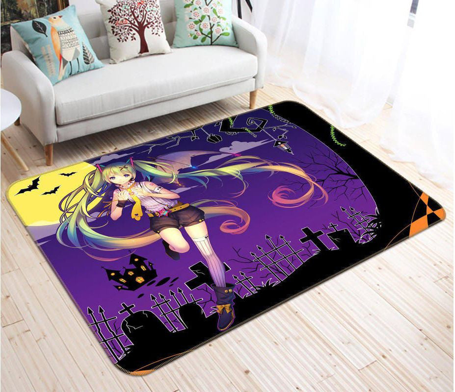 Hatsune Miku-Anime 49 Teppich, Teppiche - Outdoor Teppich, Teppich Wohnzimmer, Küchenteppich, Kinderzimmer, Modern
