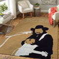 Meine Waylon Jennings Minimal Musicworks Teppich, Teppiche - Outdoor Teppich, Teppich Wohnzimmer, Küchenteppich, Kinderzimmer, Modern
