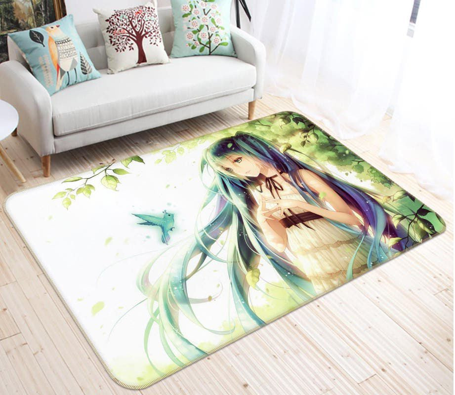 Hatsune Miku-Anime 57 Teppich, Teppiche - Outdoor Teppich, Teppich Wohnzimmer, Küchenteppich, Kinderzimmer, Modern