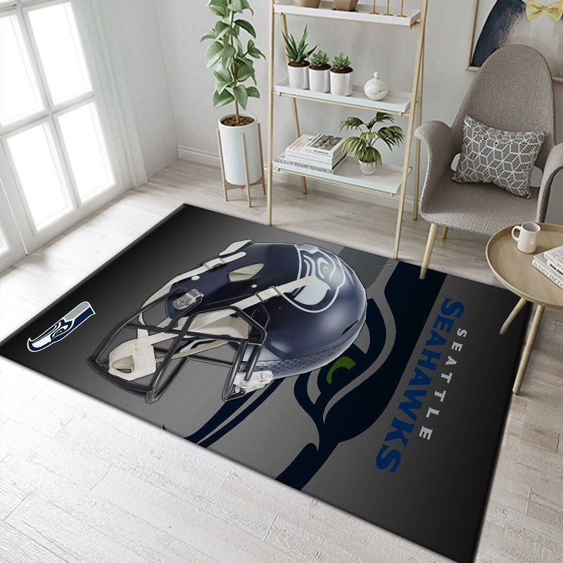 Seattle Seahawks NFL 23 Teppich, Teppiche - Outdoor Teppich, Teppich Wohnzimmer, Küchenteppich, Kinderzimmer, Modern