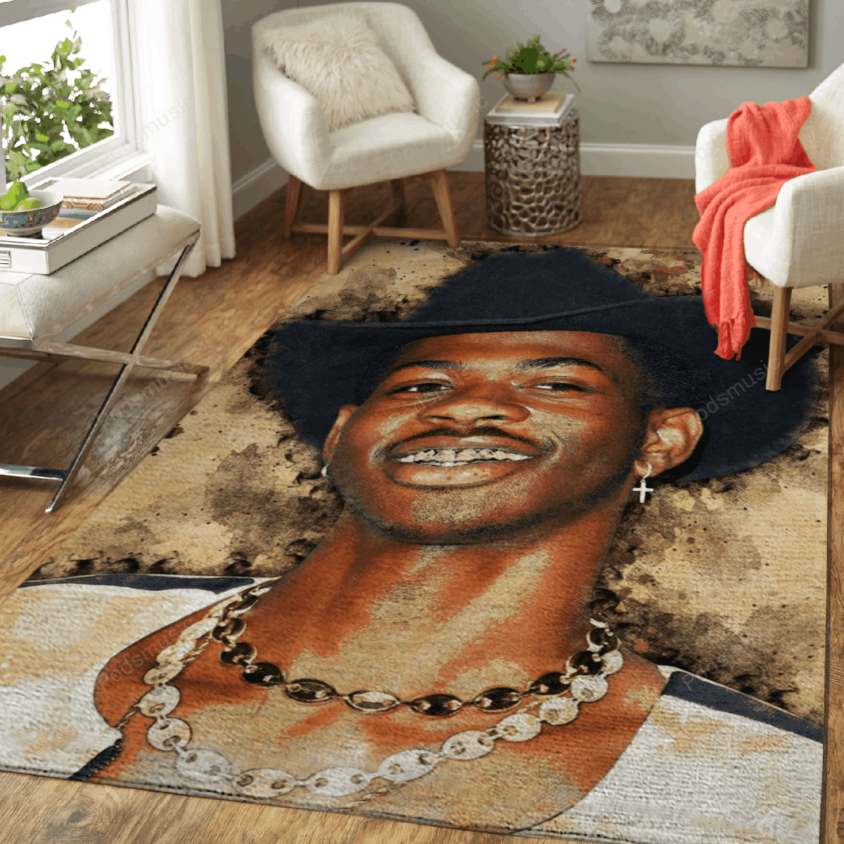 Lil Nas X Rapper für Fans Teppich, Teppiche - Outdoor Teppich, Teppich Wohnzimmer, Küchenteppich, Kinderzimmer, Modern