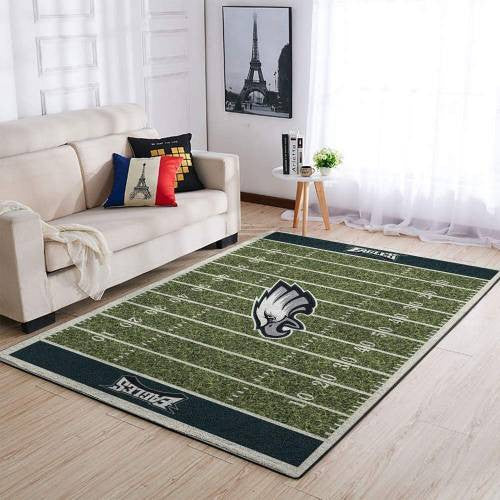 Philadelphia Eagles Area Nfl Fußball Teppich, Teppiche - Outdoor Teppich, Teppich Wohnzimmer, Küchenteppich, Kinderzimmer, Modern