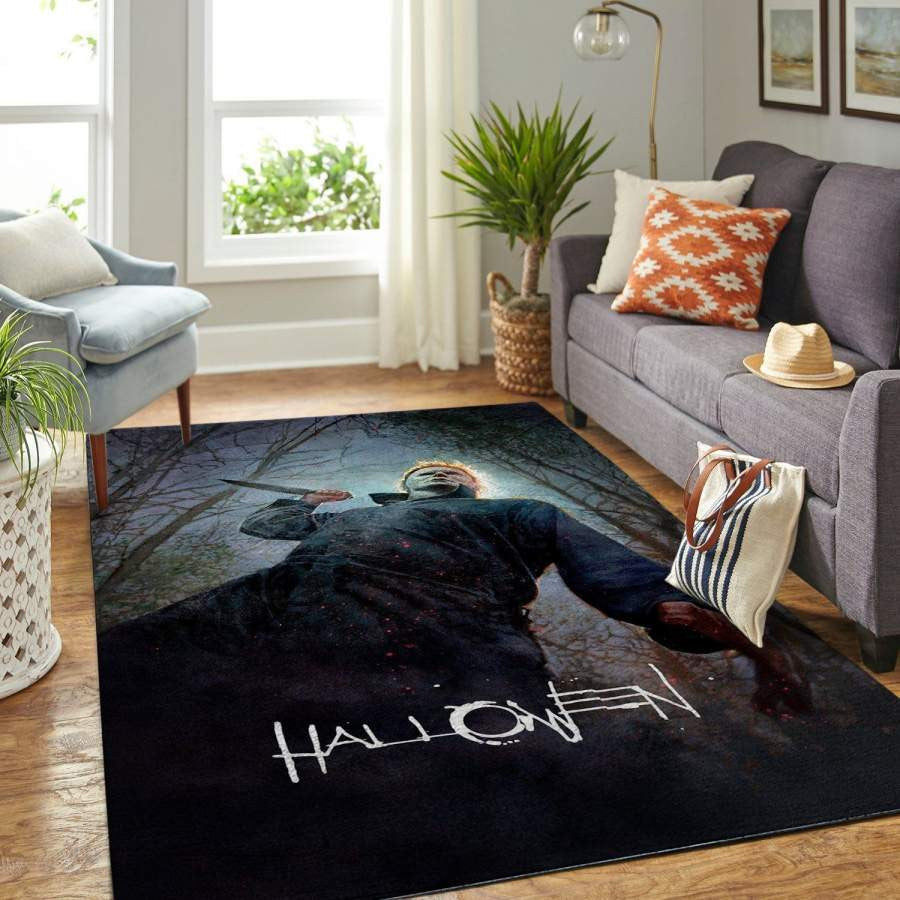 Michael Myers Halloween-Serie Ofd 190902 Teppich, Teppiche - Outdoor Teppich, Teppich Wohnzimmer, Küchenteppich, Kinderzimmer, Modern
