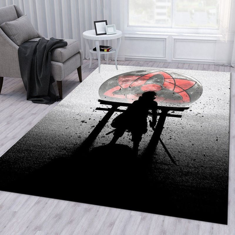 Naruto Sasuke Uchiha Anime V Teppich, Teppiche - Outdoor Teppich, Teppich Wohnzimmer, Küchenteppich, Kinderzimmer, Modern