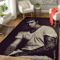 Justin Bieber 9 Musik Teppich, Teppiche - Outdoor Teppich, Teppich Wohnzimmer, Küchenteppich, Kinderzimmer, Modern