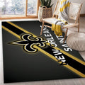 New Orleans Saints NFL 4 Teppich, Teppiche - Outdoor Teppich, Teppich Wohnzimmer, Küchenteppich, Kinderzimmer, Modern