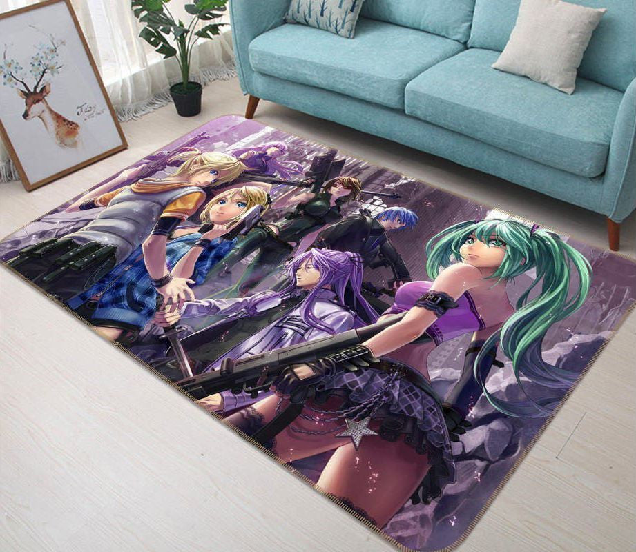 Hatsune Miku-Anime 12 Teppich, Teppiche - Outdoor Teppich, Teppich Wohnzimmer, Küchenteppich, Kinderzimmer, Modern