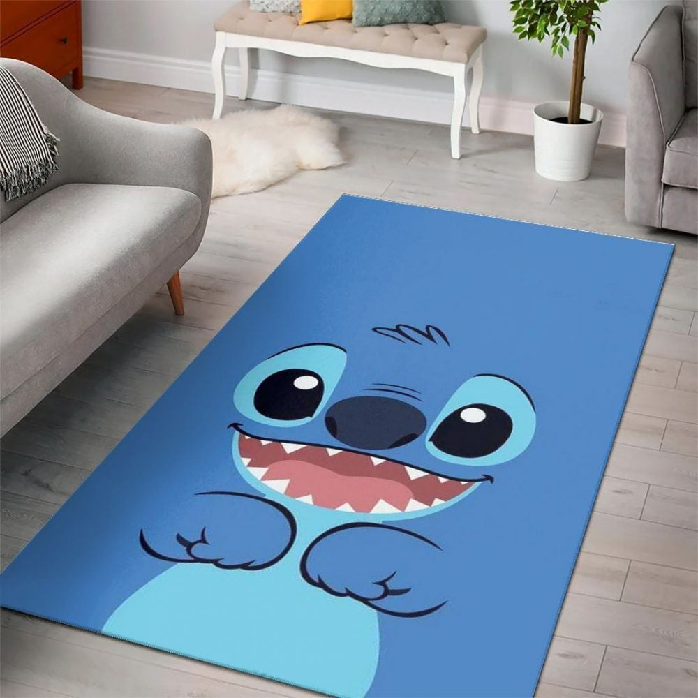 Stitch Disney-Film 1 Teppich, Teppiche - Outdoor Teppich, Teppich Wohnzimmer, Küchenteppich, Kinderzimmer, Modern