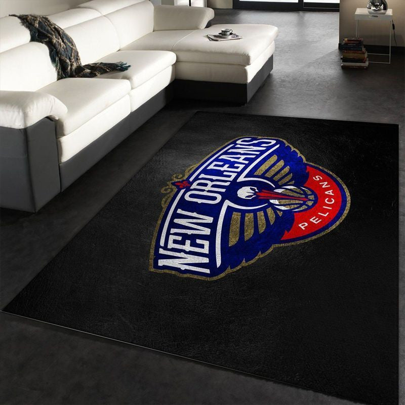 New Orleans Pelikane Nba 5 Teppich, Teppiche - Outdoor Teppich, Teppich Wohnzimmer, Küchenteppich, Kinderzimmer, Modern