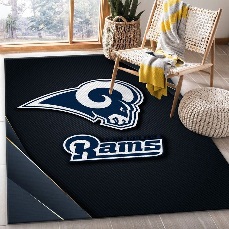 Los Angeles Rams American Nfl 51 Teppich, Teppiche - Outdoor Teppich, Teppich Wohnzimmer, Küchenteppich, Kinderzimmer, Modern