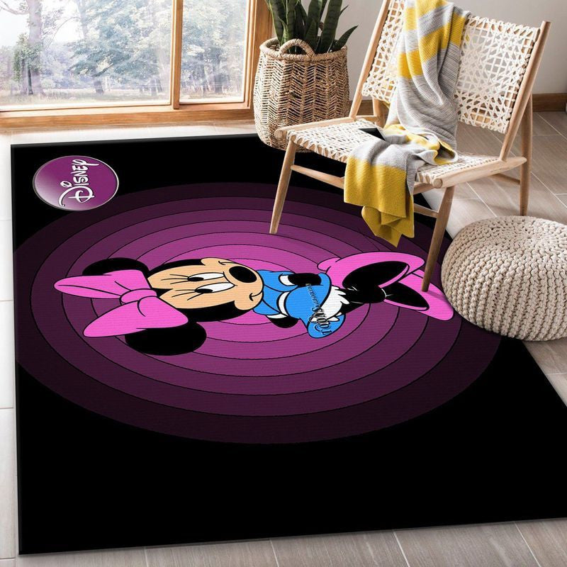 Minnie Maus Disney 9 Teppich, Teppiche - Outdoor Teppich, Teppich Wohnzimmer, Küchenteppich, Kinderzimmer, Modern