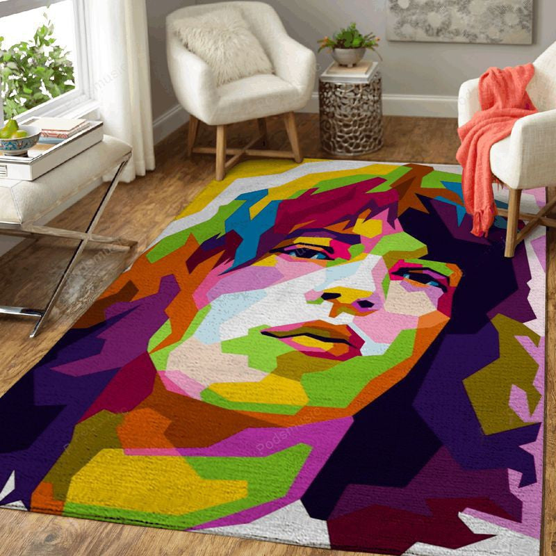 Legendäre Musik von Mick Jagger Teppich, Teppiche - Outdoor Teppich, Teppich Wohnzimmer, Küchenteppich, Kinderzimmer, Modern