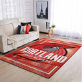 Portland Trailblazers Nba Area Team Logo Sport Teppich, Teppiche - Outdoor Teppich, Teppich Wohnzimmer, Küchenteppich, Kinderzimmer, Modern
