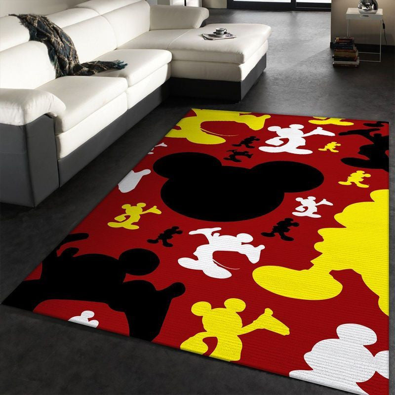 Micky Maus Disney 34 Teppich, Teppiche - Outdoor Teppich, Teppich Wohnzimmer, Küchenteppich, Kinderzimmer, Modern