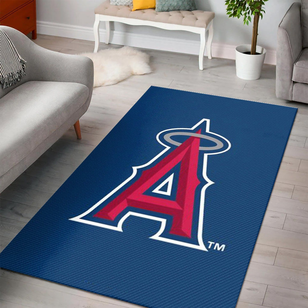 Los Angeles Angels Area Mlb-Baseballteam Logo012 Teppich, Teppiche - Outdoor Teppich, Teppich Wohnzimmer, Küchenteppich, Kinderzimmer, Modern