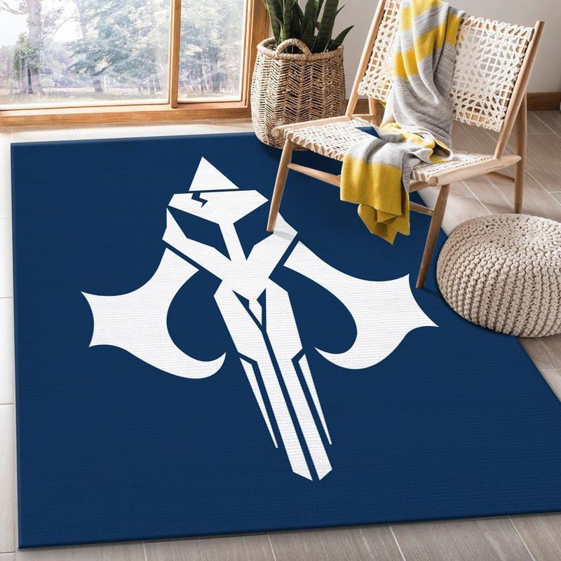 Mandalorianischer Star Wars 25 Teppich, Teppiche - Outdoor Teppich, Teppich Wohnzimmer, Küchenteppich, Kinderzimmer, Modern