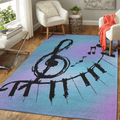 Musik war meine erste Liebesmusik für Fans Teppich, Teppiche - Outdoor Teppich, Teppich Wohnzimmer, Küchenteppich, Kinderzimmer, Modern