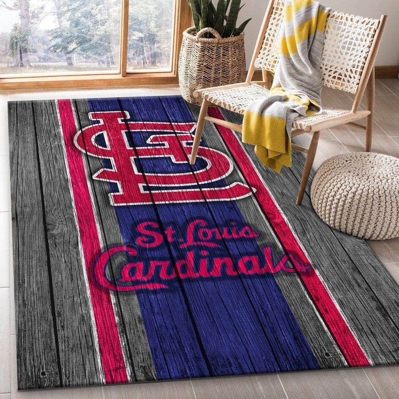 St. Louis Cardinals Mlb 5 Teppich, Teppiche - Outdoor Teppich, Teppich Wohnzimmer, Küchenteppich, Kinderzimmer, Modern