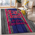 St. Louis Cardinals Mlb 5 Teppich, Teppiche - Outdoor Teppich, Teppich Wohnzimmer, Küchenteppich, Kinderzimmer, Modern