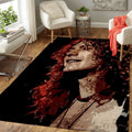 Robert Plant Cute Smile Musiklegende Teppich, Teppiche - Outdoor Teppich, Teppich Wohnzimmer, Küchenteppich, Kinderzimmer, Modern
