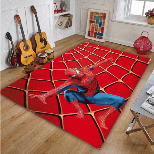 Spider-Man-Marvel 12 Teppich, Teppiche - Outdoor Teppich, Teppich Wohnzimmer, Küchenteppich, Kinderzimmer, Modern