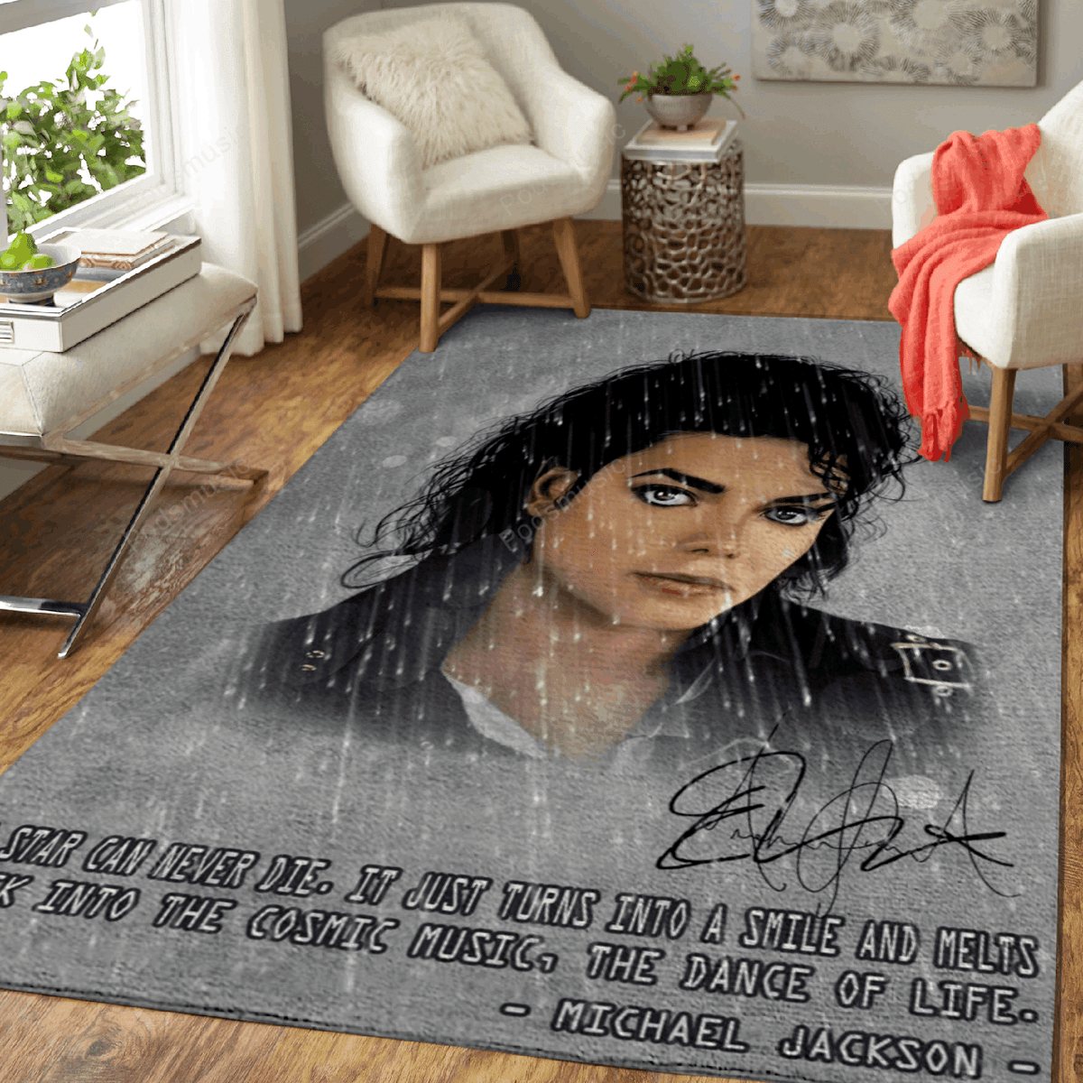 Michael Jacksonwork Popmusik-Sammlung für Fans Teppich, Teppiche - Outdoor Teppich, Teppich Wohnzimmer, Küchenteppich, Kinderzimmer, Modern