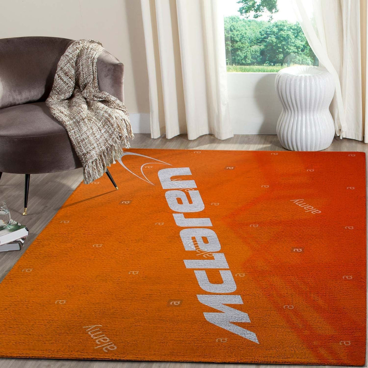 Mclaren Logo Supercars Bereich Fn161211 Teppich, Teppiche - Outdoor Teppich, Teppich Wohnzimmer, Küchenteppich, Kinderzimmer, Modern