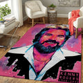 Kenny Rogers Illustrationsmusikparade Teppich, Teppiche - Outdoor Teppich, Teppich Wohnzimmer, Küchenteppich, Kinderzimmer, Modern