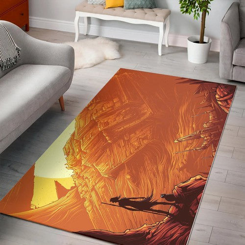 Star Wars Force Awakens Sci-Fi-futuristisches Disney Teppich, Teppiche - Outdoor Teppich, Teppich Wohnzimmer, Küchenteppich, Kinderzimmer, Modern