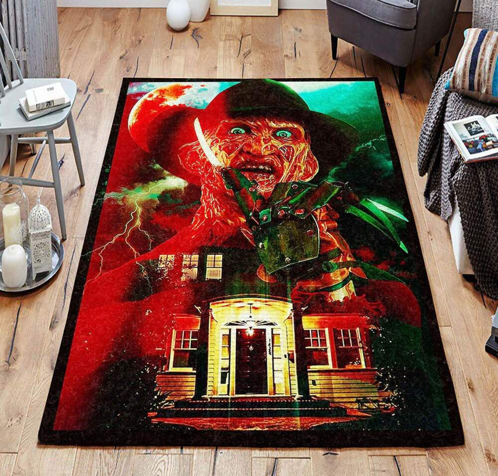 Nightmare On Elm Street Frkr 2 Dhcld2709 Teppich, Teppiche - Outdoor Teppich, Teppich Wohnzimmer, Küchenteppich, Kinderzimmer, Modern