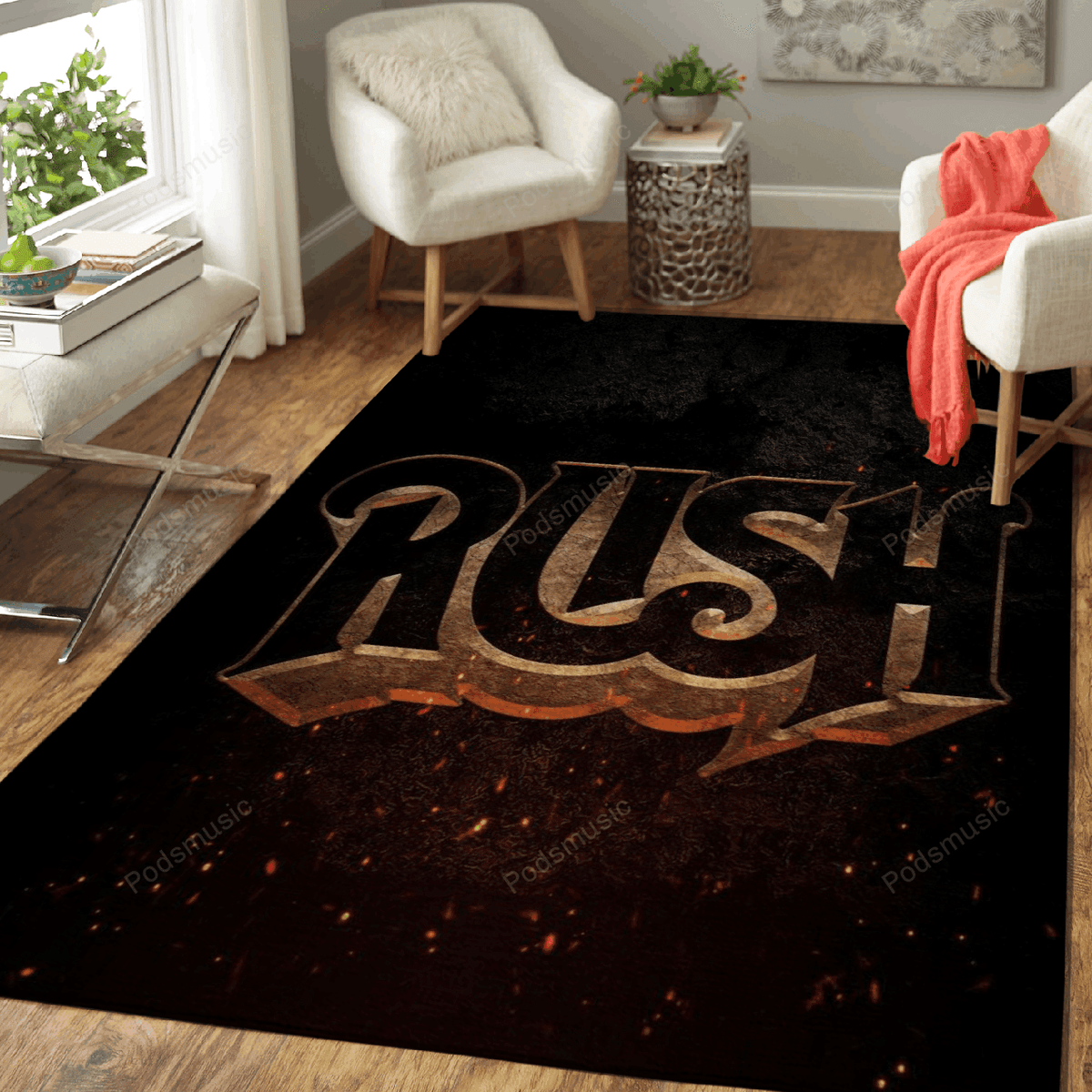 Rush-Zeichen-Musik-Symbole für Fans Teppich, Teppiche - Outdoor Teppich, Teppich Wohnzimmer, Küchenteppich, Kinderzimmer, Modern