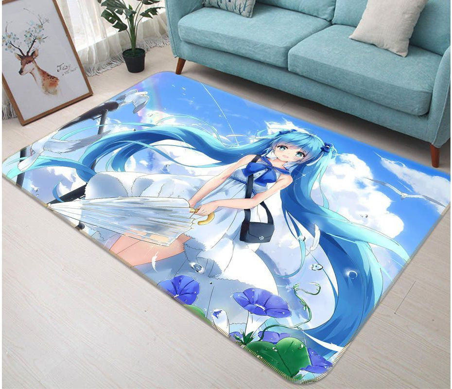 Hatsune Miku-Anime 88 Teppich, Teppiche - Outdoor Teppich, Teppich Wohnzimmer, Küchenteppich, Kinderzimmer, Modern