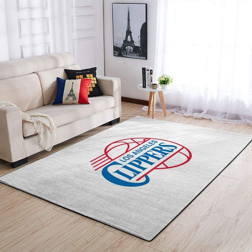 Los Angeles Clippers Bereich NBA-Basketballteam Logo006 Teppich, Teppiche - Outdoor Teppich, Teppich Wohnzimmer, Küchenteppich, Kinderzimmer, Modern
