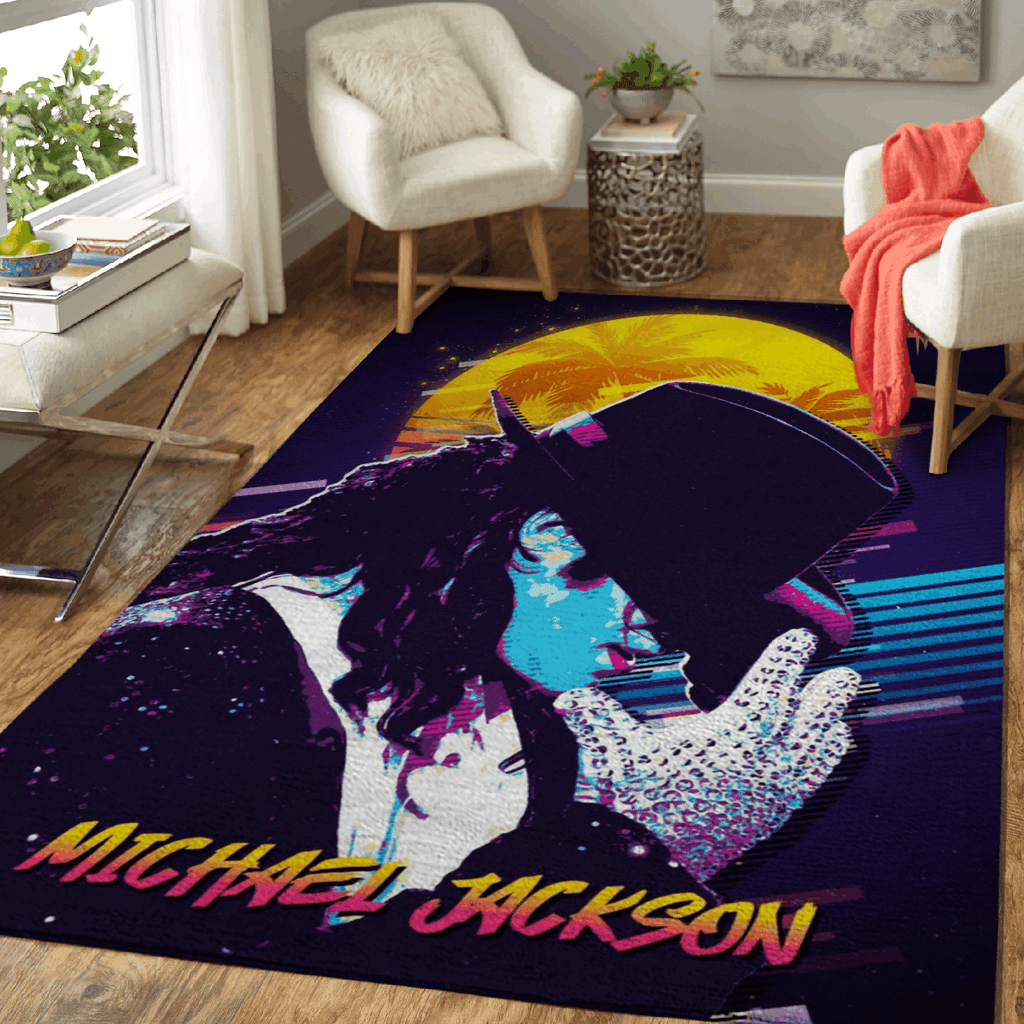 Michael Jackson Popmusik Pop für Fans Teppich, Teppiche - Outdoor Teppich, Teppich Wohnzimmer, Küchenteppich, Kinderzimmer, Modern