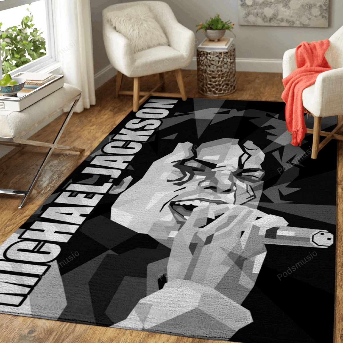 Legendäre Musik von Michael Jackson für Fans Teppich, Teppiche - Outdoor Teppich, Teppich Wohnzimmer, Küchenteppich, Kinderzimmer, Modern