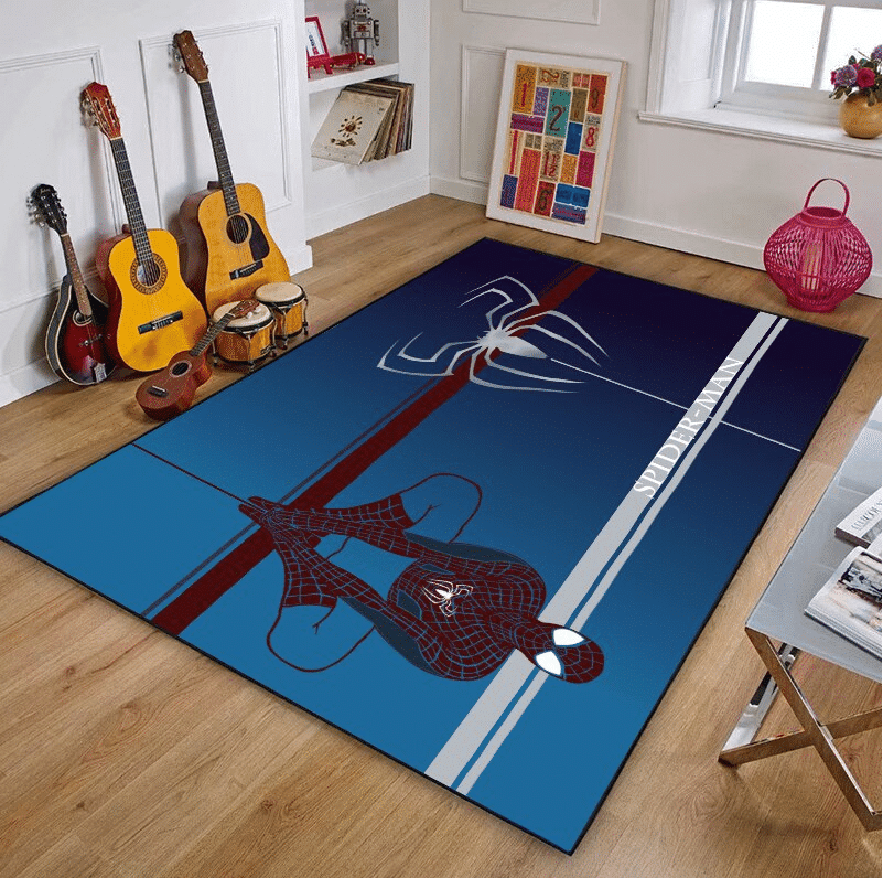 Spider-Man Marvel 7 Teppich, Teppiche - Outdoor Teppich, Teppich Wohnzimmer, Küchenteppich, Kinderzimmer, Modern