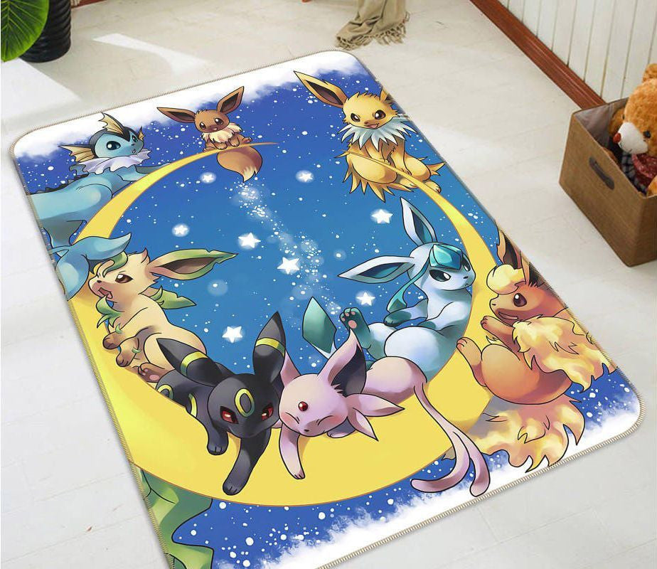 Pokémon Anime 13 Teppich, Teppiche - Outdoor Teppich, Teppich Wohnzimmer, Küchenteppich, Kinderzimmer, Modern