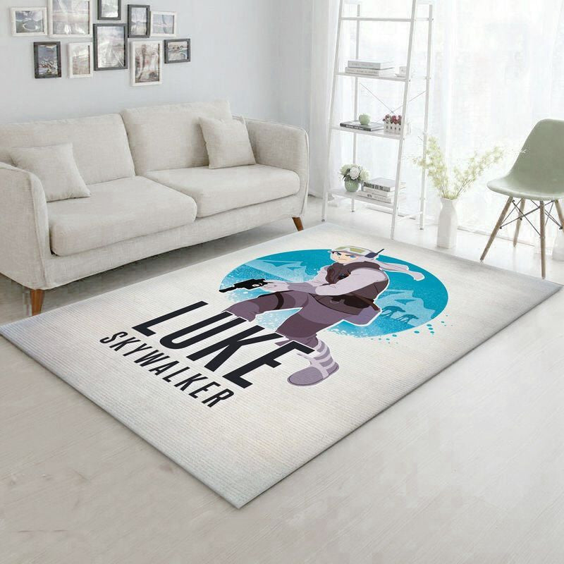 Pilot Luke Skywalker Star Wars Galaxy Of Adventures Teppich, Teppiche - Outdoor Teppich, Teppich Wohnzimmer, Küchenteppich, Kinderzimmer, Modern