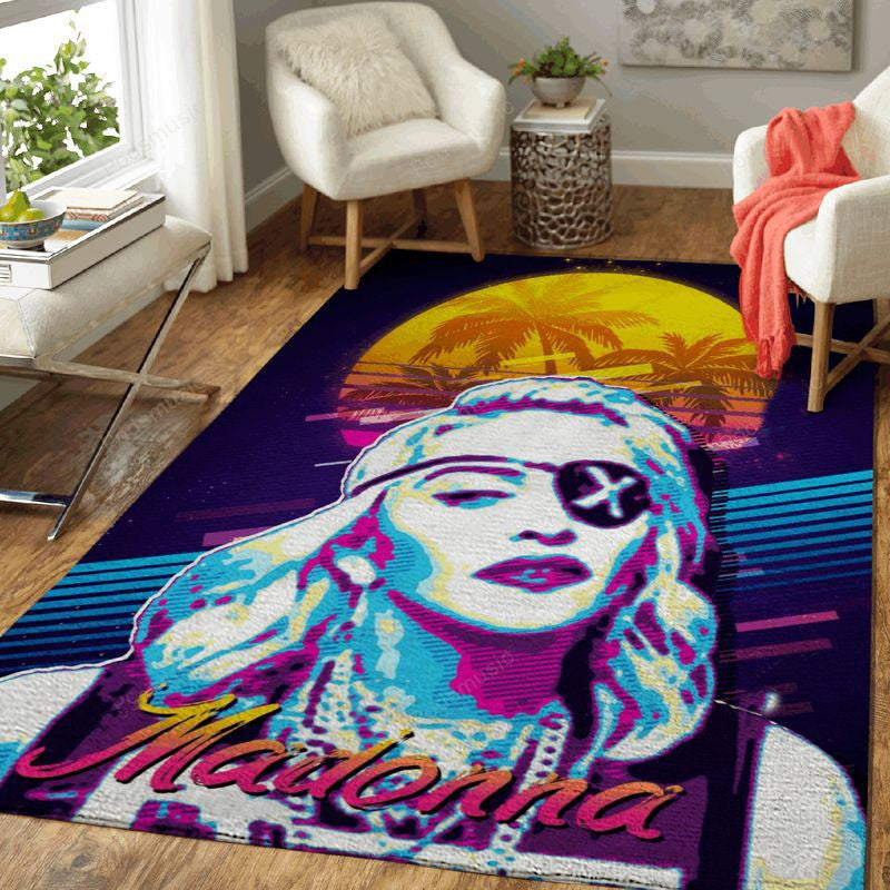Madonna Musik Madonna Teppich, Teppiche - Outdoor Teppich, Teppich Wohnzimmer, Küchenteppich, Kinderzimmer, Modern