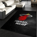 Miami Heat NBA 5 Teppich, Teppiche - Outdoor Teppich, Teppich Wohnzimmer, Küchenteppich, Kinderzimmer, Modern