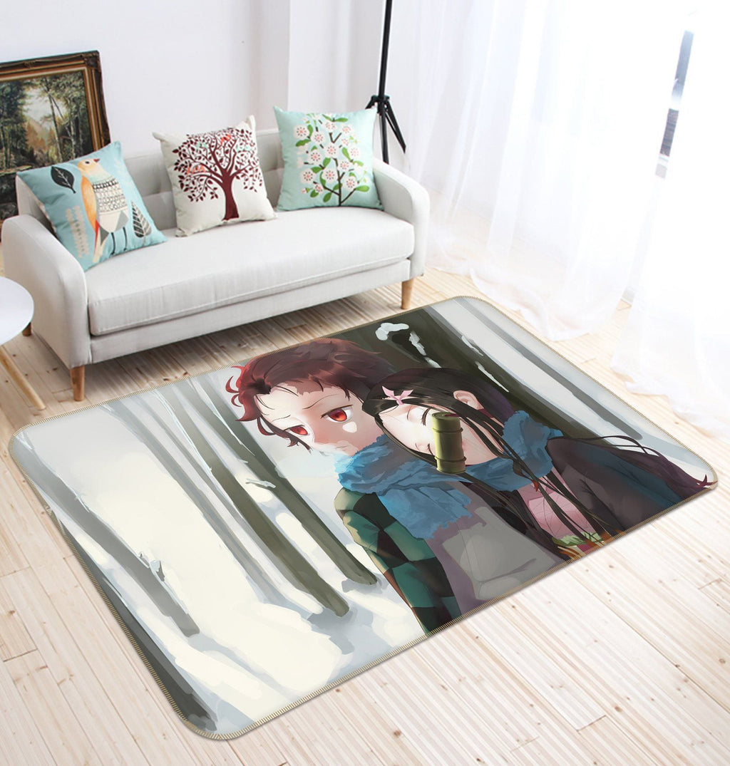 Kimetsu No Yaiba Anime 19 Teppich, Teppiche - Outdoor Teppich, Teppich Wohnzimmer, Küchenteppich, Kinderzimmer, Modern